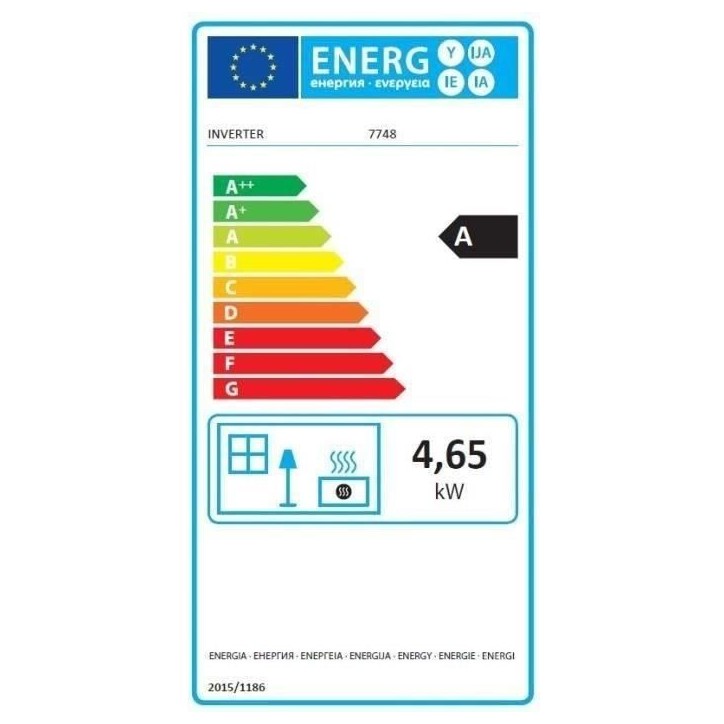 Poele a pétrole électronique INVERTER - 4650 W - Réservoir 7,2 L - Programmable Poele a pétrole électronique INVERTER - 4650 W - Réservoir 7,2 L - Programmable