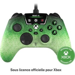 Manette de jeu filaire - TURTLE BEACH - REACT-R - Pixel - Xbox & Windo