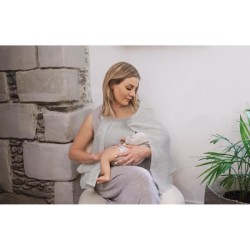 Voile D'allaitement TINEO - Cache Allaitement - Couverture D'allaiteme