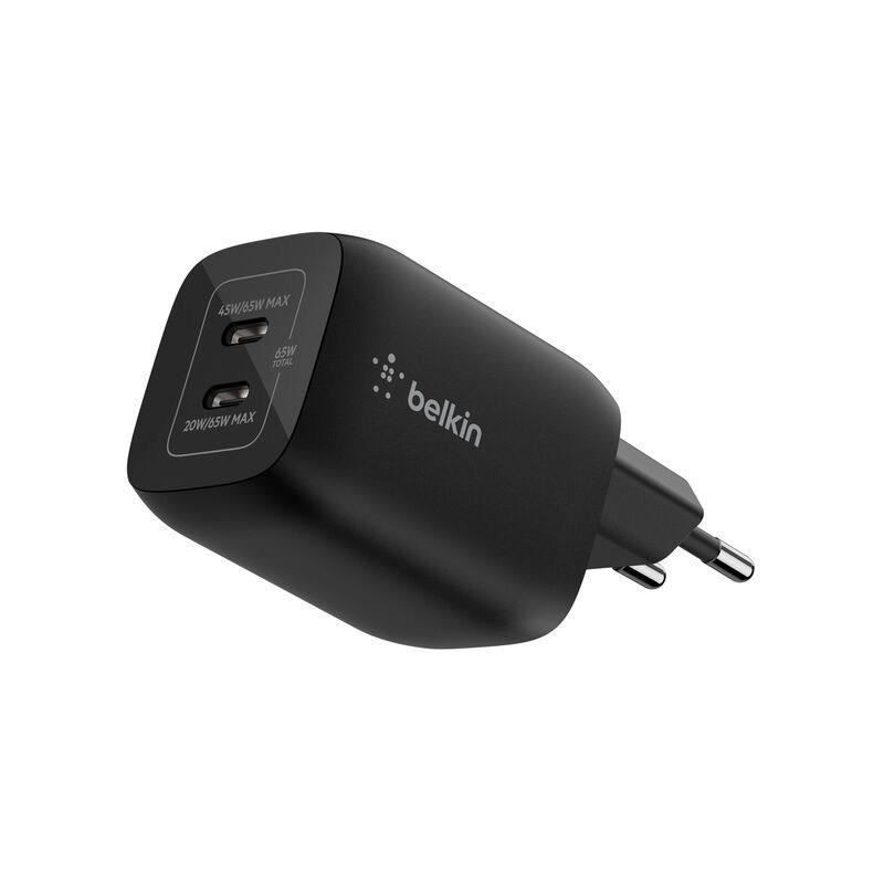 Chargeur secteur double port USB-C - BELKIN - 65 W - Nintendo Switch 2 Chargeur secteur double port USB-C - BELKIN - 65 W - Nintendo Switch 2