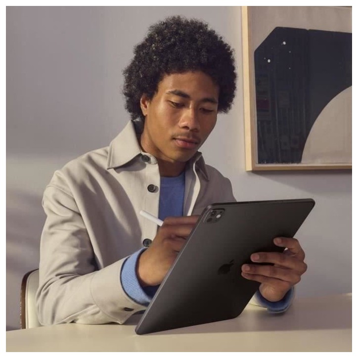 Apple - iPad Pro (2024) - 11 - WiFi - 256 Go - Noir sidéral