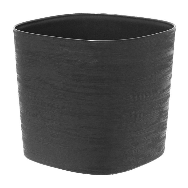 Pot avec réserve d'eau - GARDEN ID Respect - Noir-Anth 40 x 40 cm - 1 Pot avec réserve d'eau - GARDEN ID Respect - Noir-Anth 40 x 40 cm - 1