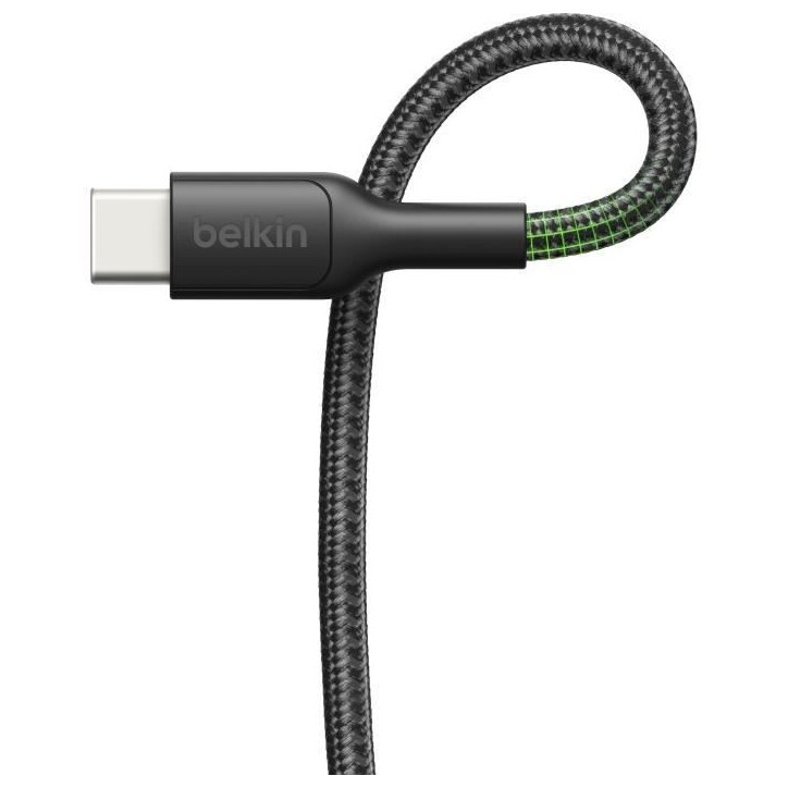 Câble USB-C vers USB-C Gaming - BELKIN - Nintendo Switch 2 - 60 W - Noir