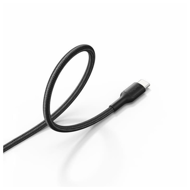 Câble USB-C vers USB-C Gaming - BELKIN - Nintendo Switch 2 - 60 W - Noir
