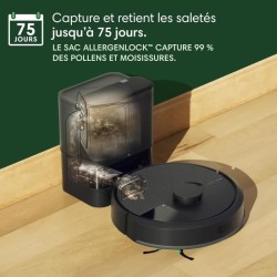 iRobot Roomba 105 Combo+Autoempty Dock - Robot Aspirateur Laveur 2en1