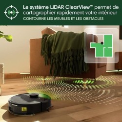 iRobot Roomba 105 Combo+Autoempty Dock - Robot Aspirateur Laveur 2en1