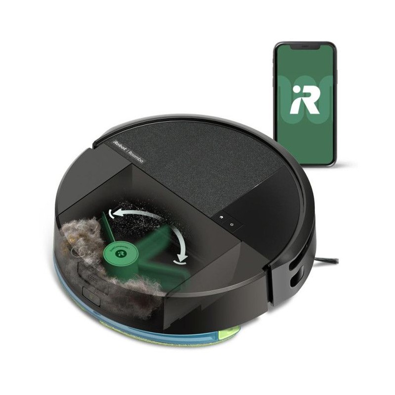 Aspirateur Robot Laveur - IROBOT Roomba 205 Combo Compactor - 3h - 700 Aspirateur Robot Laveur - IROBOT Roomba 205 Combo Compactor - 3h - 700