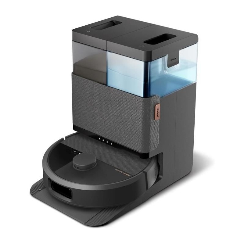 iRobot Roomba Plus 505 Noir - Base Multifonction - Lavage et séchage iRobot Roomba Plus 505 Noir - Base Multifonction - Lavage et séchage