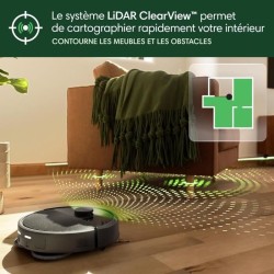 Aspirateur Robot Laveur - IROBOT Roomba Plus 405 Combo - Base Multifon