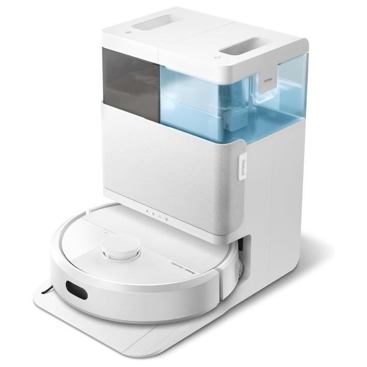 iRobot Roomba Plus 405 Combo Robot + AutoWash - Base Multifonction - Lavage et séchage des lingettes - LiDAR Clearview