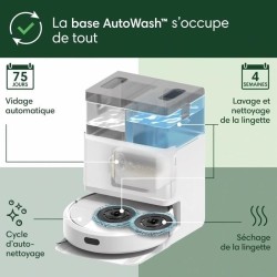 iRobot Roomba Plus 405 Combo Robot + AutoWash - Base Multifonction - L