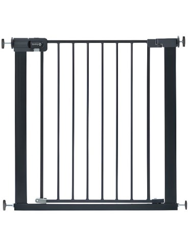 Barriere de sécurité enfant Easy Close Metal - SAFETY 1ST - Réglable de 73 a 80 cm - Anthracite - Métal