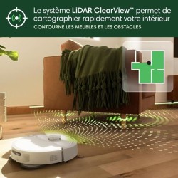 iRobot Roomba Plus 405 Combo Robot + AutoWash - Base Multifonction - L