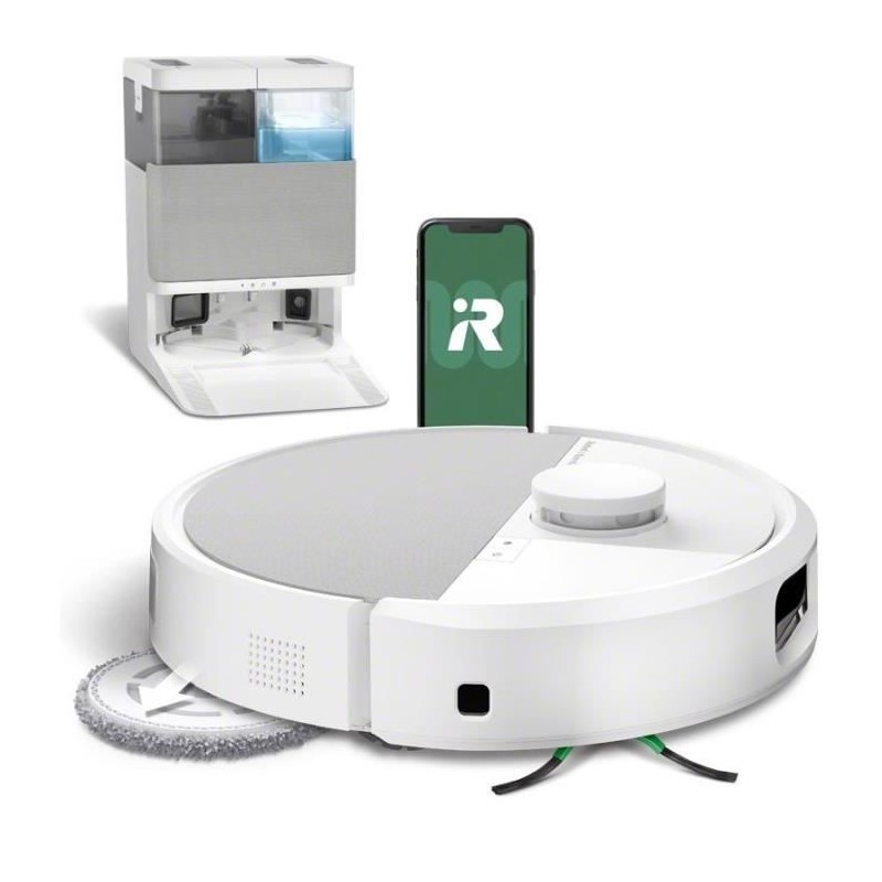 iRobot Roomba Plus 505 Combo + AutoWash - Base Multifonction - Lavage iRobot Roomba Plus 505 Combo + AutoWash - Base Multifonction - Lavage