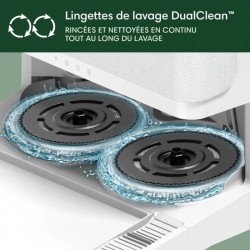 iRobot Roomba Plus 505 Combo + AutoWash - Base Multifonction - Lavage