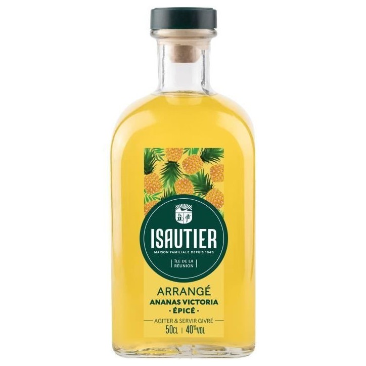 Isautier - Rhum arrangé Ananas Victoria - 40,0% Vol. - 50 cl