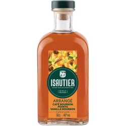 Rhum Isautier - Arrangé Café Vanille - Rhum arrangé - La Réunion -