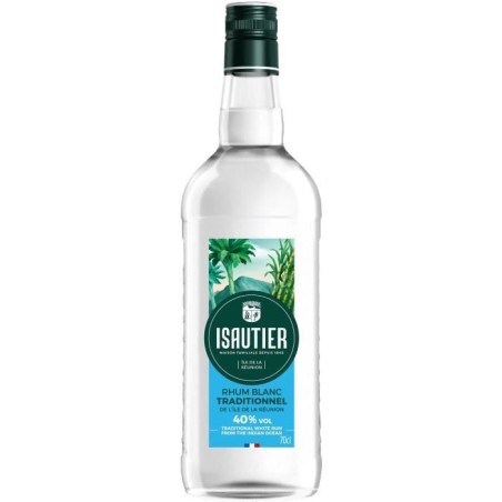 Isautier - Rhum blanc traditionnel - 40,0% Vol. - 70 cl
