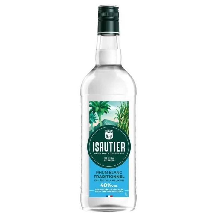 Rhum Blanc 40° 100cl Isautier