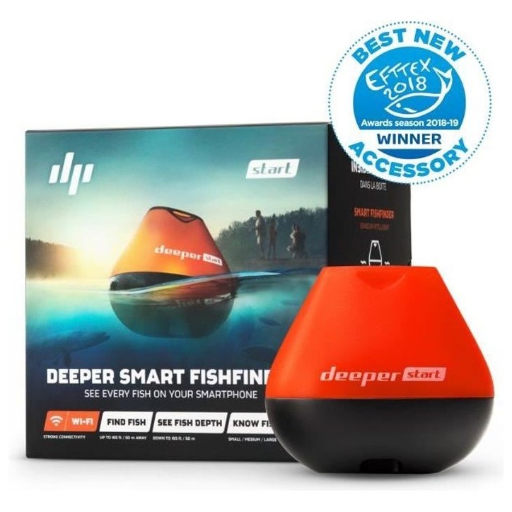 DEEPER Start Sondeur Portable Connecté DEEPER Start Sondeur Portable Connecté