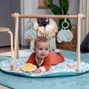 INGENUITY Tapis d'éveil bébé Sun Valley, arche de jeu en bois - 3 j