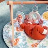 INGENUITY Tapis d'éveil bébé Sun Valley, arche de jeu en bois - 3 j