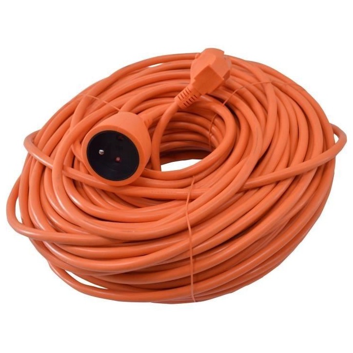Allonge électrique - I-Watts - I-RAJ3G15-50M - 50 m - 3G1.5 - IP20 Allonge électrique - I-Watts - I-RAJ3G15-50M - 50 m - 3G1.5 - IP20