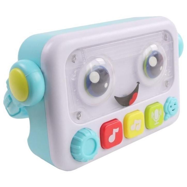 Baladeur robot musical & lumineux - J.A.D.E - 17 cm - Musique, Enregistrement & Déformation de Voix - Des 18 Mois Baladeur robot musical & lumineux - J.A.D.E - 17 cm - Musique, Enregistrement & Déformation de Voix - Des 18 Mois