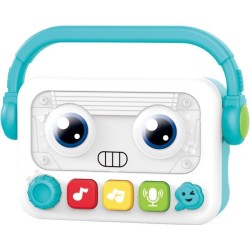 Baladeur robot musical & lumineux - J.A.D.E - 17 cm - Musique, Enregis