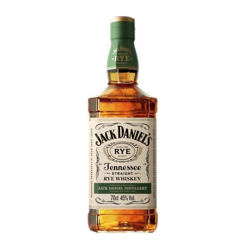 Jack Daniel's - Rye - Straight Whisky - 45,0% Vol. - 70 cl Jack Daniel's - Rye - Straight Whisky - 45,0% Vol. - 70 cl