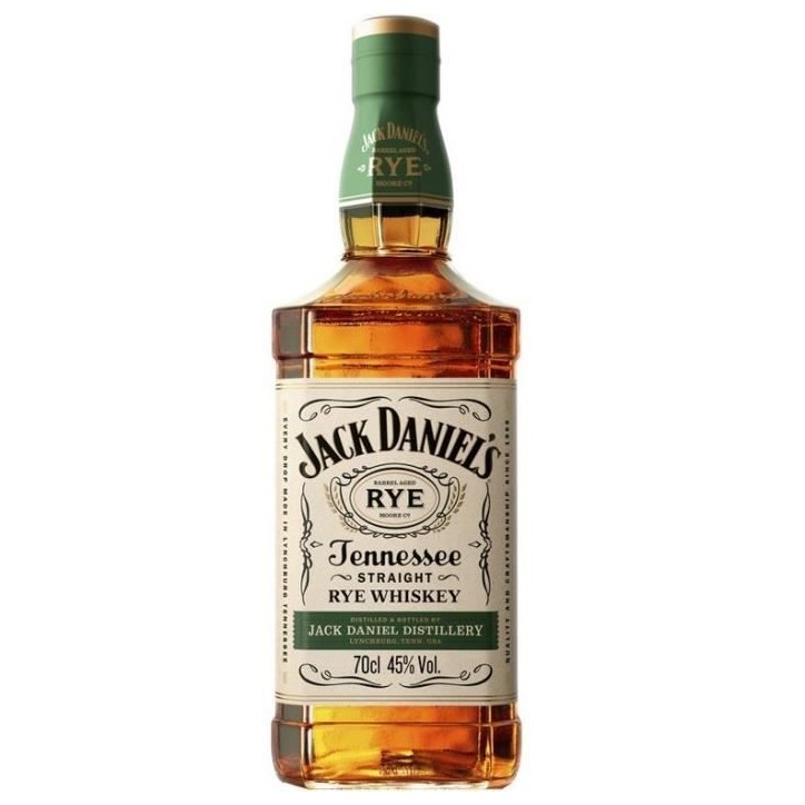 Jack Daniel's - Rye - Straight Whisky - 45,0% Vol. - 70 cl