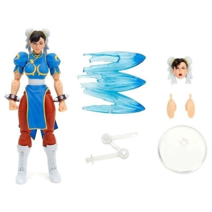 JADA SF FIG ARTICULEE 15CM+ACCS CHUN-LIdes 8 ans JADA SF FIG ARTICULEE 15CM+ACCS CHUN-LIdes 8 ans