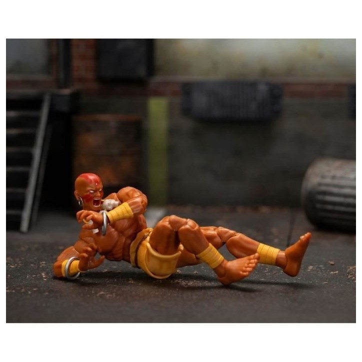 Figurine - JADA TOYS - Dhalsim - Articulée - 15 cm - Accessoires interchangeables Figurine - JADA TOYS - Dhalsim - Articulée - 15 cm - Accessoires interchangeables
