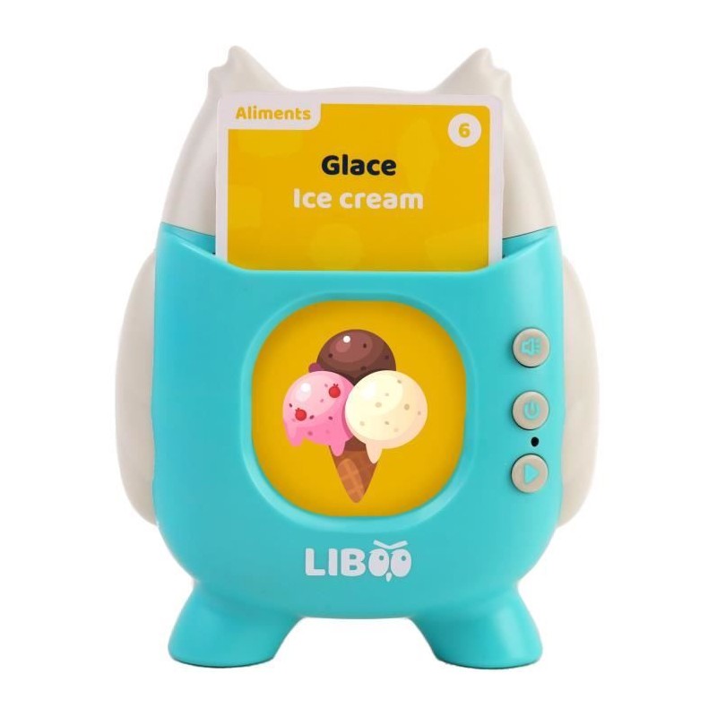 Liseuse Liboo - JADE - Français - Anglais - 240 Mots - Jeu Educatif - Liseuse Liboo - JADE - Français - Anglais - 240 Mots - Jeu Educatif -
