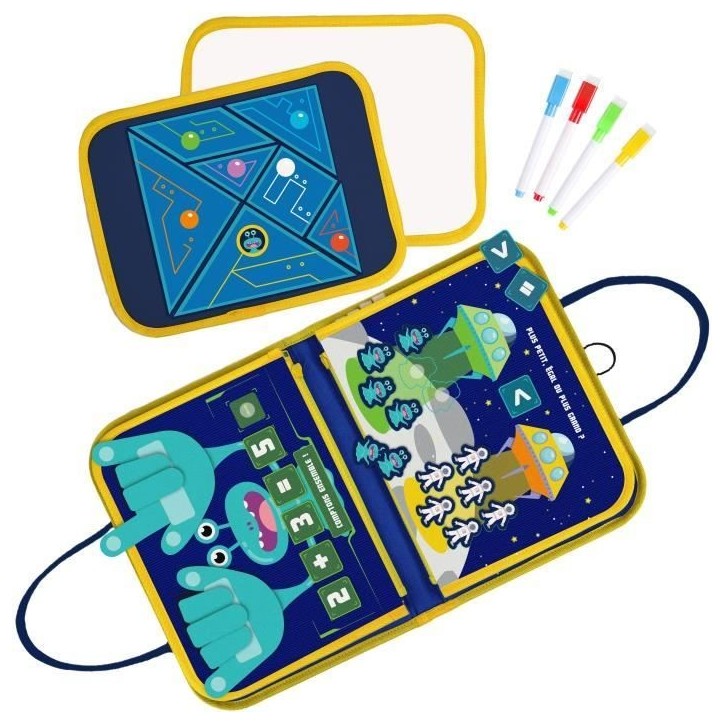Pochette d'Activitées Espace - Montessori - JADE - Jeu Educatif - Voyage - Sensoriel - Jeu Pour Enfant - Design Français Pochette d'Activitées Espace - Montessori - JADE - Jeu Educatif - Voyage - Sensoriel - Jeu Pour Enfant - Design Français