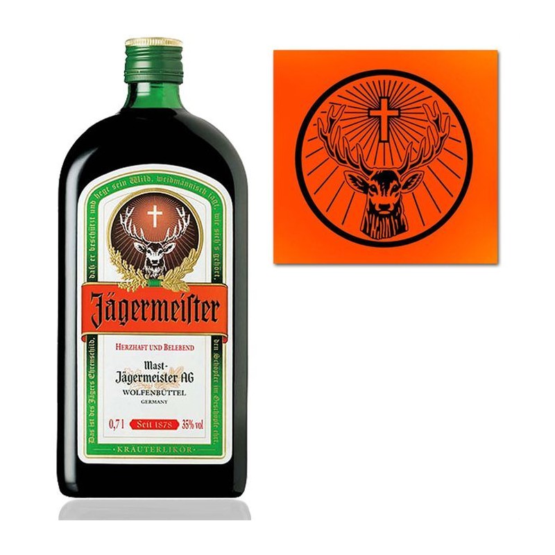 Liqueur Jagermeister - Liqueur herbale - Allemagne - 35%vol - 70cl Liqueur Jagermeister - Liqueur herbale - Allemagne - 35%vol - 70cl