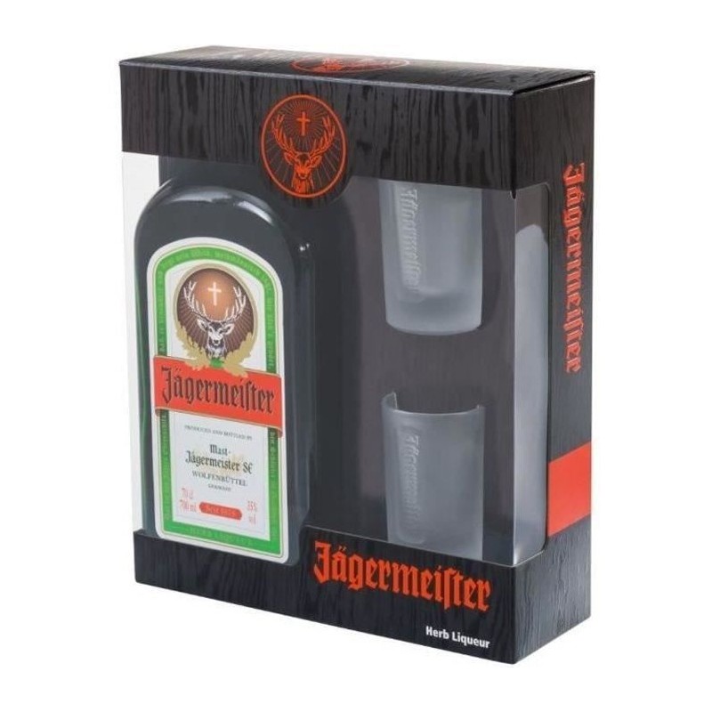Liqueur Jagermeister - Liqueur herbale - Allemagne - 35%vol - 70cl - C Liqueur Jagermeister - Liqueur herbale - Allemagne - 35%vol - 70cl - C