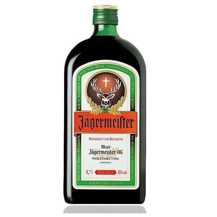 Liqueur Jagermeister - Liqueur herbale - Allemagne - 35%vol - 70cl - Coffret avec 2 verres Liqueur Jagermeister - Liqueur herbale - Allemagne - 35%vol - 70cl - Coffret avec 2 verres