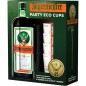Coffret PartyPack - Liqueur Jägermeister 35,0% Vol. 175cl + 4 verres éco-cups + 1 pompe