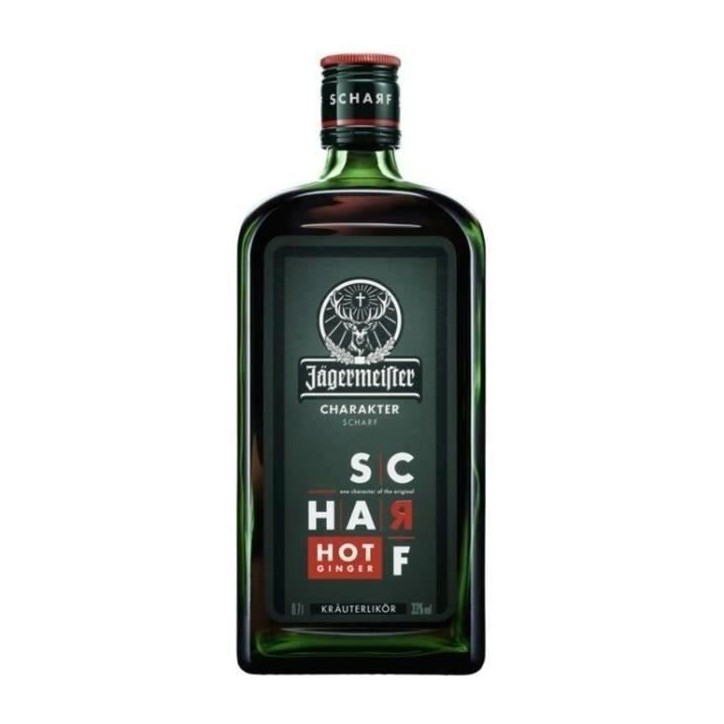 Liqueur Jagermeister Scharf - Liqueur herbale - Allemagne - 33%vol - 70cl