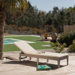 Bain de soleil - Allibert by KETER - Jaipur - Résine imitation rotin