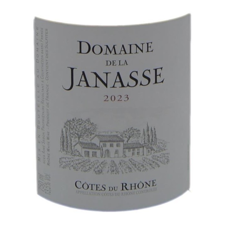 Domaine de la Janasse 2023 Côtes du Rhône - Vin blanc de la Vallée du Rhône