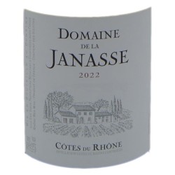 Domaine de la Janasse 2022 Côtes du Rhône - Vin rouge de la Vallée