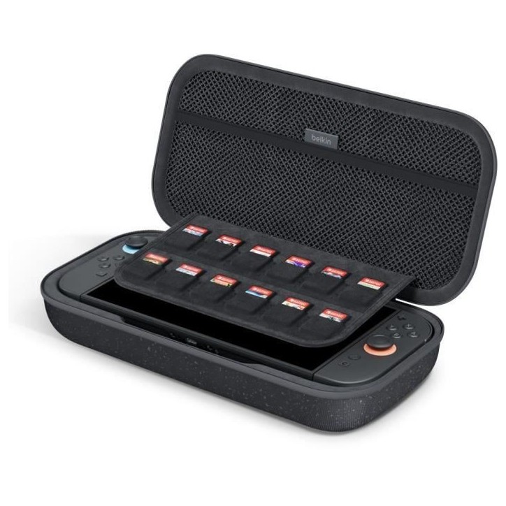 Pochette de rangement avec batterie externe - BELKIN - Nintendo Switch 2 - Anthracite Pochette de rangement avec batterie externe - BELKIN - Nintendo Switch 2 - Anthracite