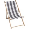 Chilienne Cancale - JARDIN PRIVE - Gris - Pliable et sans entretien -