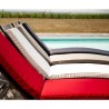 JARDIN PRIVE Coussin bain de soleil MONTE CARLO - 185 x 55 x 6 cm - Gr