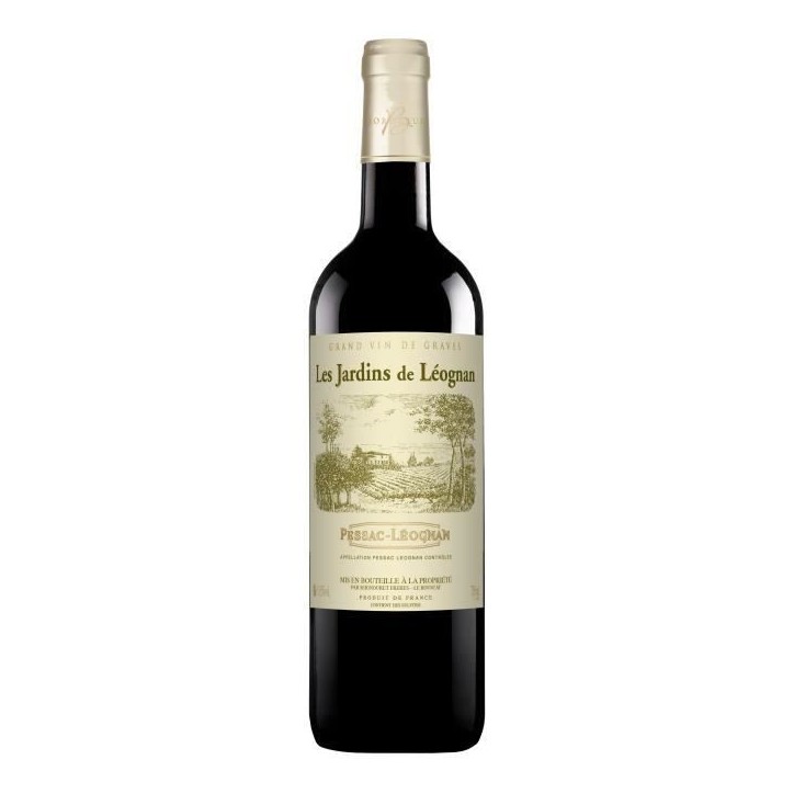 Les Jardins de Léognan 2021 Péssac Léognan - Vin rouge de Bordeaux