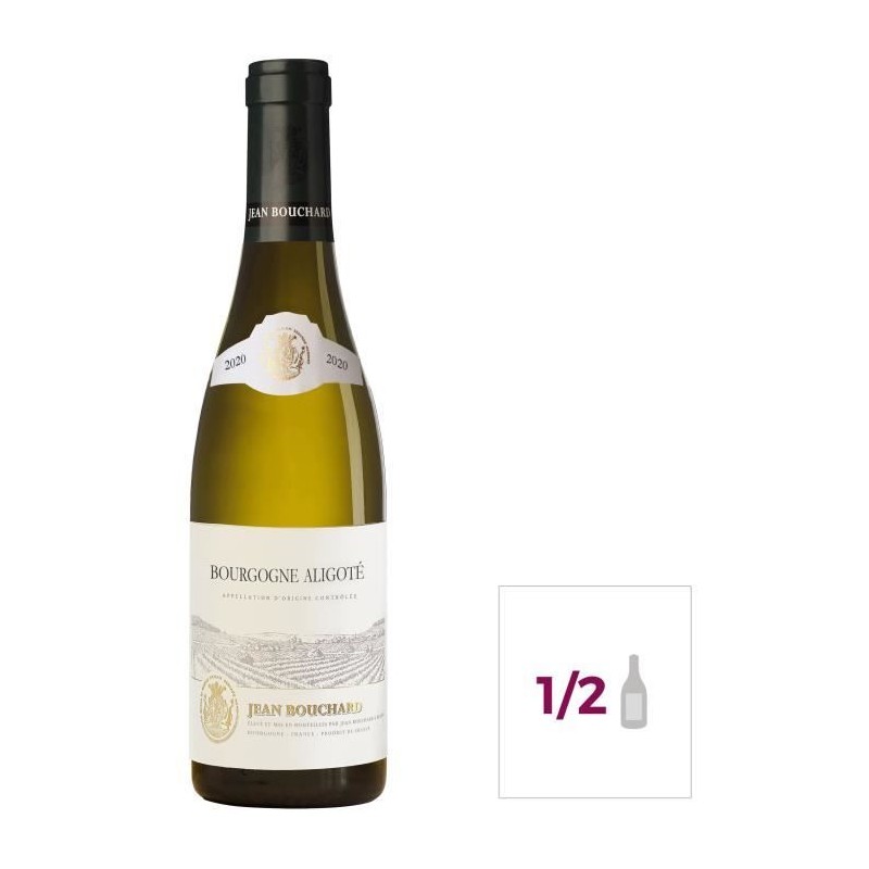 Jean Bouchard 2020 Bourgogne Aligoté - Vin blanc de Bourgogne - 37,5 Jean Bouchard 2020 Bourgogne Aligoté - Vin blanc de Bourgogne - 37,5