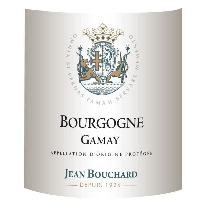 Jean Bouchard 2020 Bourgogne Gamay - Vin rouge de Bourgogne