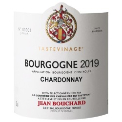 Jean Bouchard 2018 Bourgogne Chardonnay - Vin blanc de Bourgogne - Tas